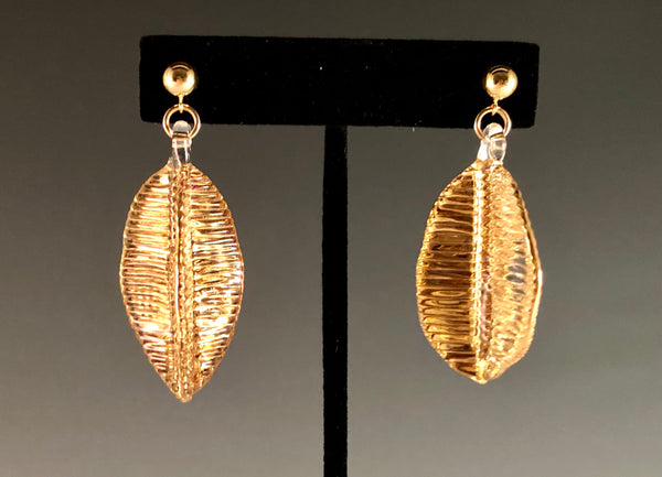 Gold Painted Earrings