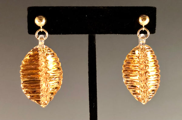 Gold Painted Earrings